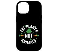 Mangia piante, non animali cavoli Custodia per iPhone 14