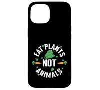 Mangia piante, non animali cavoli Custodia per iPhone 15