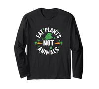 Mangia Piante, Non Animali cavoli Maglia a Manica