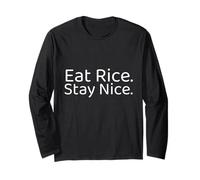 Mangia Riso. Stai Bene. Maglia a Manica
