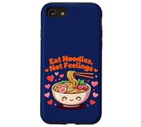 Mangia tagliatelle non sentimenti Kawaii Ramen Custodia per iPhone SE (2020) / 7 / 8