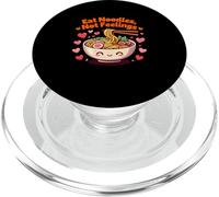 Mangia tagliatelle non sentimenti Kawaii Ramen PopSockets PopGrip per MagSafe