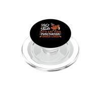 Mangiamo i bambini mangiamo, la punteggiatura dei bambini salva vite insegnano PopSockets PopGrip per MagSafe