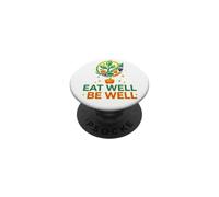 Mangiare Bene, Bene, Salute Nutrizione PopSockets PopGrip Adesivo
