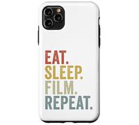 Mangiare Dormire Film Ripeti Divertente Custodia per iPhone 11 Pro Max