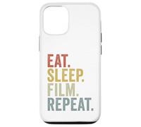 Mangiare Dormire Film Ripeti Divertente Custodia per iPhone 12/12 Pro