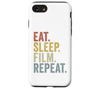 Mangiare Dormire Film Ripeti Divertente Custodia per iPhone SE (2020) / 7/8