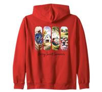 Mangiare Dormire Leggi Fattoria Ripeti Country Living Felpa con Cappuccio