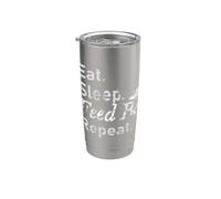 Mangiare, dormire, nutrire le api. Ripetere. Bicchiere termico in acciaio inox doppia parete