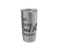Mangiare, dormire, nutrire le api. Ripetere. Bicchiere termico in acciaio inox doppia parete