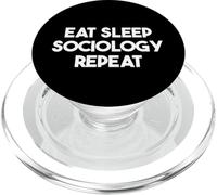 Mangiare dormire Sociologia Ripetere - Divertente sociologo PopSockets PopGrip per MagSafe