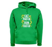 Mangiare Pasta,Run Fasta - Adulti Felpa/Maglione - Love Italiano 5K 10K