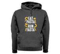 Mangiare Pasta,Run Fasta - Adulti Felpa/Maglione - Love Italiano 5K 10K