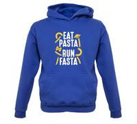 Mangiare Pasta,Run Fasta - Bambini Felpa/Maglione - Love Italiano 5K 10K