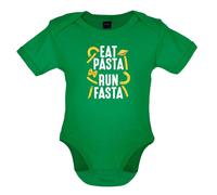 Mangiare Pasta,Run Fasta - Bambino T-Shirt / Body - Love Italiano 5K 10K