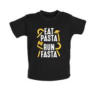 Mangiare Pasta,Run Fasta - Bambino T-Shirt / Body - Love Italiano 5K 10K
