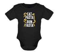 Mangiare Pasta,Run Fasta - Bambino T-Shirt / Body - Love Italiano 5K 10K