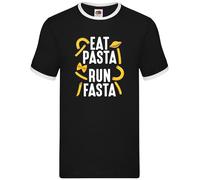 Mangiare Pasta,Run Fasta - Uomo Suoneria - Love Italiano 5K 10K Divertente