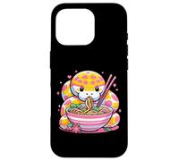 Mangiare Ramen Giapponese Kawaii Serpente Palla Python Amante Custodia per iPhone 16 Pro