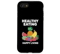 Mangiare sano Mangia verde Salute Dieta Vegetariana Vegana Custodia per iPhone SE (2020) / 7/8