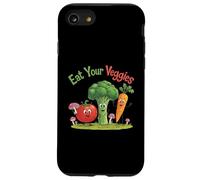 Mangiare sano Mangia verde Salute Dieta Vegetariana Vegana Custodia per iPhone SE (2020) / 7/8