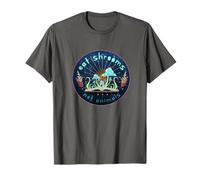 MANGIARE SHROOMS NON ANIMALI NATURA LOVER GRAFICA Maglietta