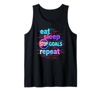 Mangiare Sonno Stop Goals Ripeti Anti Hustle Loungewear Night Canotta