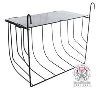 Mangiarifiuti da appendere 25 × 18 × 12 cm nero