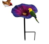 Mangiatoia A Per Uccelli,Abbeveratoio Da Giardino Per Con Paletto | Stazione Di Abbeveraggio Per Colibrì | Per Giardino Terrazzo Prato Aiuole Amanti della Natura