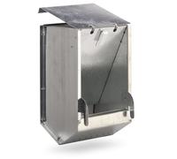 Mangiatoia a Tramoggia 1 Scomparto per Conigli in Lamiera Rocila