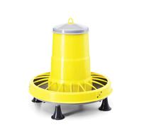 Mangiatoia a tramoggia da 16Kg / 22L per polli tacchini antispreco+piedini River
