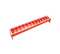 Mangiatoia/abbeveratoio 75 cm a barretta in plastica per polli