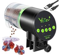 Mangiatoia Automatica Acquario Distributore Automatico Di Cibo Ricaricabile Mang