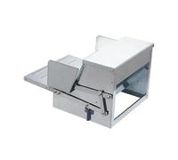 Mangiatoia automatica for polli, capacità 25 libbre, for 10 polli fino a 11 giorni, mangiatoia for pollame in acciaio zincato