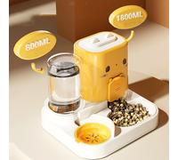 Mangiatoia automatica per animali domestici, da viaggio, per gatti,