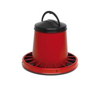 MANGIATOIA AUTOMATICA PER GALLINE POLLI PULCINI IN PLASTICA TRAMOGGIA DA 3,5 KG