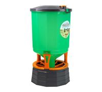 Mangiatoia automatica per pollame, 35 litri in plastica, impilabile 35 l verde