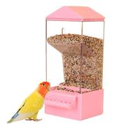 Mangiatoia automatica per uccelli, alimentatore automatico, dispenser Smart Clear Bird Feeder Dispenser, contenitore alimentare esistente per scoiattoli, bevitori di grande capacità, accessori per