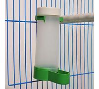 Mangiatoia automatica per uccelli in plastica Top Plus comoda gabbia nido pappagallo forniture facile da usare ad alta durata strumento quotidiano