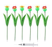 Mangiatoia Automatica per Uccelli - Mangiatoia per Colibrì con Presa di Terra, Distributore di Acqua per Colibrì a Forma di | Abbeveratoio per Uccelli con Tappo Per Pavimento Da Giardino