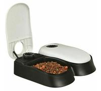 Mangiatoia automatica Trixie Bianco Nero Acrilico Plastica