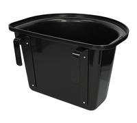 MANGIATOIA CON STAFFE PER BOX CAVALLI (COLORE NERO)