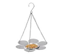 Mangiatoia decorativa a forma di per uccelli da esterno, per giardino, balcone, finestra, patio e