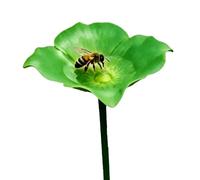 Mangiatoia decorativa in metallo per uccelli, api e farfalle, supporto da giardino colorato e pratico