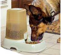 mangiatoia distributore per crocchette modello kufra 4. capacità 600 ml