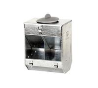 MANGIATOIA DOPPIA PER CONIGLI cm. 21,5x11x23,5 h