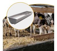 Mangiatoia in acciaio inox di grande capacità per capre, pecore, mucche e
