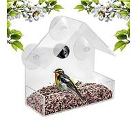 Mangiatoia intelligente per uccelli con fotocamera HD 1080p, visione notturna, obiettivo ultra grandangolare a 170°, catena inclusa, perfetta per gli amanti della natura e del birdwatching