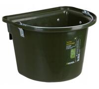 Mangiatoia KERBL con imbracatura e arco 12l verde oliva
