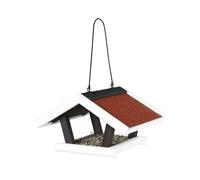 Mangiatoia natura, 30×18×28cm, nero/bianco per uccelli Trixie